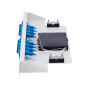 SF-BOX-FIBER-8SC - Patch panel per Smartbox Safire - 8 porte SC - Facile da installare SF-BOX-FIBER-8SC - Patch panel per Smartbox Safire - 8 porte SC - Facile da installare