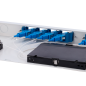 SF-BOX-FIBER-8SC - Patch panel per Smartbox Safire - 8 porte SC - Facile da installare SF-BOX-FIBER-8SC - Patch panel per Smartbox Safire - 8 porte SC - Facile da installare