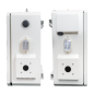 SF-BOX5038DUAL8POE-UPS - Smartbox in metallo IP66 a doppia alimentazione Solare e 220V AC - Serratura elettronica con Bluetooth 