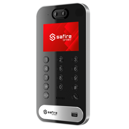 SF-VI134-IPW-FACIAL - Videocitofono IP WiFi - Telecamera 2 Mp | Audio bidirezionale - Riconoscimento facciale, scheda EM/MF e PI