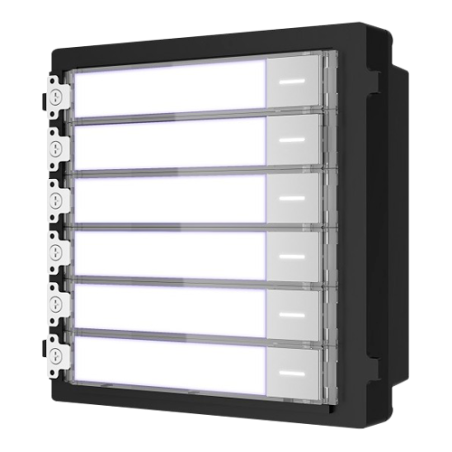 SF-VIMOD-KEY6 - Modulo estensione - Chiamata di diversi monitor - 6 pulsanti - 6 etichette LED personalizzate - Adatto per ester