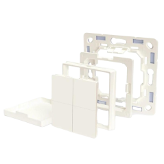 SH-BLU-WALL-ADAPTER-LEGRAND-4 - Shelly Wall Adapter Legrand - Collega i micromoduli Shelly alle cornici Legrand - Compatibile co