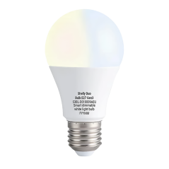 SH-CCT-BULB-E27-GEN3 - Shelly Duo Bulb E27 Gen3 - Regolazione dell'intensità luminosa senza sfarfallio - Regolazione della tempe