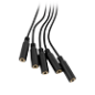 SH-PILL-SPLITTER-1TO5-JACK - Shelly Splitter da 1 a 5 - 3.5mm jack - Moltiplica una presa jack in cinque uscite - Connessione Pl SH-PILL-SPLITTER-1TO5-JACK - Shelly Splitter da 1 a 5 - 3.5mm jack - Moltiplica una presa jack in cinque uscite - Connessione Pl