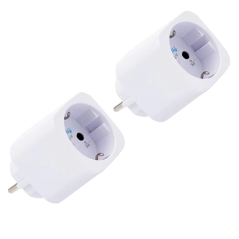 SH-PLUG-M-GEN3-W-X2 - Shelly Plug PM Gen3 (Blanco) 2 Pcs - Monitoreo preciso del consumo eléctrico - Protección contra sobretens