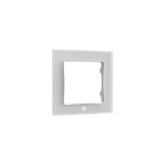 SH-WALL-FRAME-1-W - Shelly Wall Frame 1 - Cornice decorativa Individu per un look pulito - Consente di raggruppare due interrutt