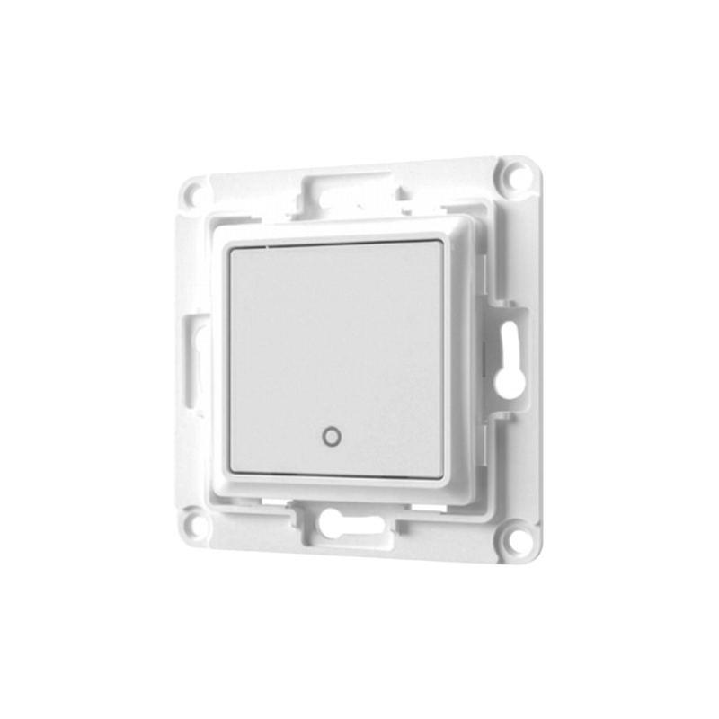 SH-WALL-SWITCH-1-W - Shelly Wall Switch 1 - Pulsante singolo per il controllo di un canale - Compatibile con Shelly Plus i4, Plu