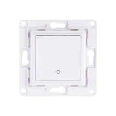SH-WALL-SWITCH-1-W - Shelly Wall Switch 1 - Pulsante singolo per il controllo di un canale - Compatibile con Shelly Plus i4, Plu