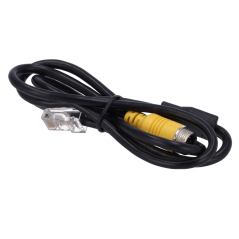 ST-6PIN-POWER-RJ45 - Streamax - Cavo 6PIN a RJ45+DC 12V - Lunghezza 15cm - Compatibile con telecamere IP dotate di connettore ae