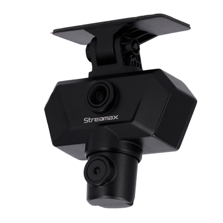 ST-IP947C37-DUAL - Streamax - Dashcam con doppia telecamera frontale - Risoluzione fino a 1080p - WDR - Microfono integrato - Fa