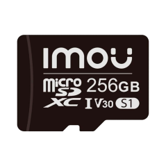 ST2-256-S1-IMOU - Scheda microSD Imou - Capacità 256 GB - Classe 10 | Velocità R/W: 95/38 MB/s - Cicli E/P: fino a 500 - Telecam