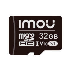 ST2-32-S1-IMOU - Scheda microSD Imou - Capacità 32 GB - Classe 10 | Velocità R/W: 95/38 MB/s - Cicli E/P: fino a 500 - Telecamer