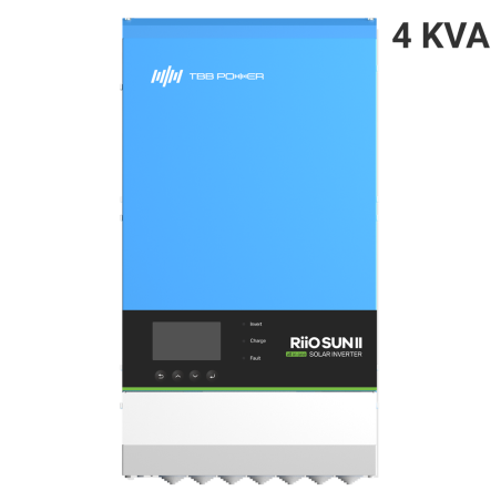 TBB-RIOSUN2-4KVA-S - Inverter monofase all in one TBB - Potenza 4000W - 1 Ingresso MPPT - Inverter, caricabatterie e regolatore 