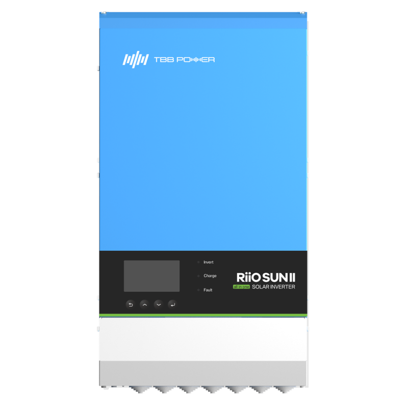 TBB-RIOSUN2-6KVA-S - Inverter all in one TBB - Potenza 6000W - 2 Ingressi MPPT - Inverter, caricabatterie e regolatore - Compati