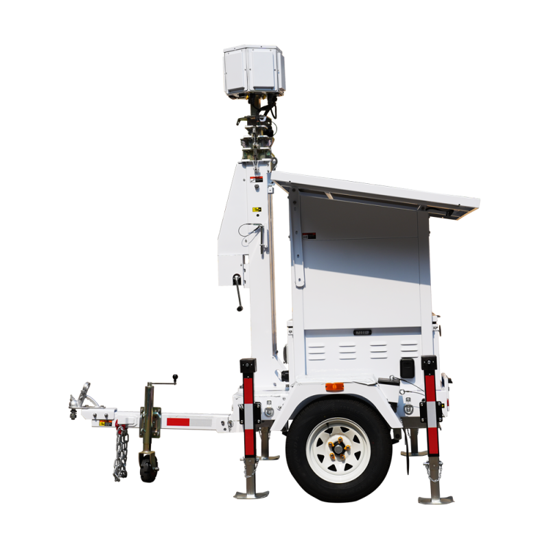 TRAILER-5KWH-440W-7M - NON OMOLOGATO PER LA CIRCOLAZIONE | MONTAGGIO NON INCLUSO - Trailer TVCC di piccole dimensioni ad alta ca