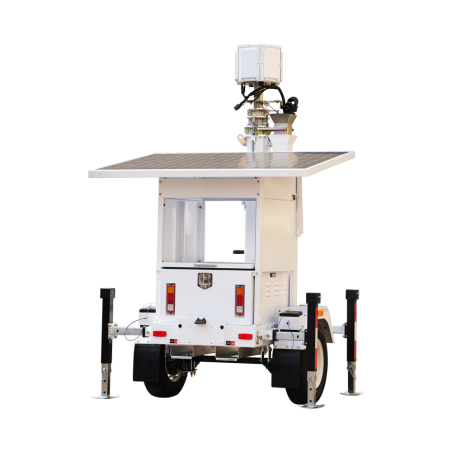 TRAILER-5KWH-440W-7M - NON OMOLOGATO PER LA CIRCOLAZIONE | MONTAGGIO NON INCLUSO - Trailer TVCC di piccole dimensioni ad alta ca