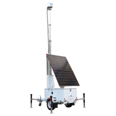 TRAILER-8KWH-440W-7M - NON OMOLOGATO PER LA CIRCOLAZIONE - Trailer TVCC ad alta capacità - Capacità 8038W/h | x2 pannelli da 440