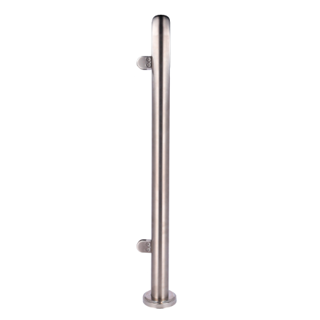 TS-HANDRAIL-SINGLE-316 - Palo per barriera - Posizione laterale - Per ante delle barriere - Compatibile con tornelli - Dimension