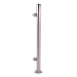 TS-HANDRAIL-SINGLE-316 - Palo per barriera - Posizione laterale - Per ante delle barriere - Compatibile con tornelli - Dimension
