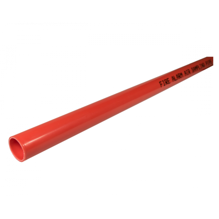 TU25-ABSRED - SECURITON_x000D_ - Tubo in ABS per sistemi di aspirazione_x000D_ - Diametro esterno: Ø 25 mm._x000D_ - Tubi lunghi