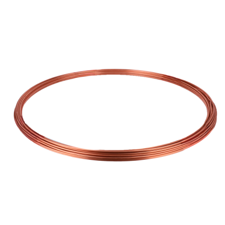 TU5/4-CU-50 - SECURITON_x000D_ - Bobina di tubo sensore in rame - 50 metri_x000D_ - Compatibile con i sistemi ADW