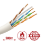 UTP6A-500-LSZH-Dca - Safire cavo UTP Categoria 6A - Conduttore OFC,100% rame - Diametro 23 AWG-0,55mm - Certificato CPR: Dca-S1, UTP6A-500-LSZH-Dca - Safire cavo UTP Categoria 6A - Conduttore OFC,100% rame - Diametro 23 AWG-0,55mm - Certificato CPR: Dca-S1,