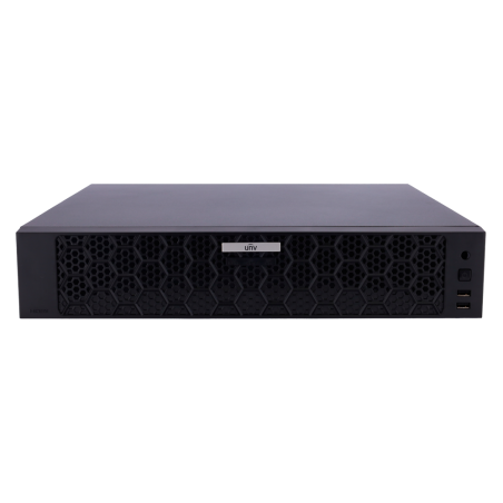UV-NVR504-64E-IQ - Videoregistratore NVR Gamma Prime per telecamere IP - 64 CH video / Compressione Ultra H.265 - Risoluzione ma