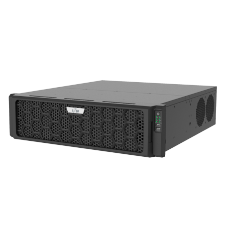 UV-NVR516-64E-R - Videoregistratore NVR Gamma Pro 8K per telecamere IP - 64CH video | 32 Mpx | 2 schede di decodifica - IA: SIP,