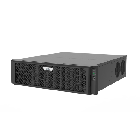 UV-NVR520-128E-R-IM - Videoregistratore NVR Gamma Pro 8K per telecamere IP - 128CH | 32 Mpx | 2 schede di decodifica - IA: SIP, 