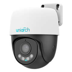 UV-UHO-P2C-M4F4 - Telecamera Dome Uniarch IP - 4 MP | Ottica 4 mm | microSD 512 GB - Auto Tracking | Wise-ISP - Luce bianca 30 m