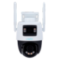 UV-UHO-P2S-M55F34 - Telecamera IP WiFi Uniarch | 5MP - Doppia ottica 2.8 mm panoramica e 4 mm PTZ - IR 30m | Luce bianca 30 m | 