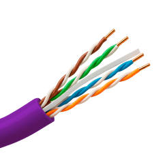 UV-UTP6-305-BC-PVC-Eca-PU - Cavo UTP in PVC Uniview - Categoria 6 - Soddisfa il test Fluke 90m - Conduttore OFC, purezza 99.9% r