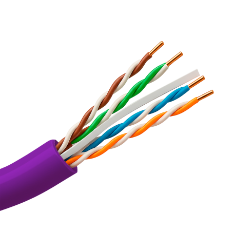 UV-UTP6-305-BC-PVC-Eca-PU - Cavo UTP in PVC Uniview - Categoria 6 - Soddisfa il test Fluke 90m - Conduttore OFC, purezza 99.9% r