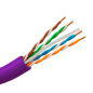UV-UTP6-305-BC-PVC-Eca-PU - Cavo UTP in PVC Uniview - Categoria 6 - Soddisfa il test Fluke 90m - Conduttore OFC, purezza 99.9% r UV-UTP6-305-BC-PVC-Eca-PU - Cavo UTP in PVC Uniview - Categoria 6 - Soddisfa il test Fluke 90m - Conduttore OFC, purezza 99.9% r