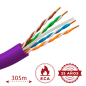 UV-UTP6-305-BC-PVC-Eca-PU - Cavo UTP in PVC Uniview - Categoria 6 - Soddisfa il test Fluke 90m - Conduttore OFC, purezza 99.9% r UV-UTP6-305-BC-PVC-Eca-PU - Cavo UTP in PVC Uniview - Categoria 6 - Soddisfa il test Fluke 90m - Conduttore OFC, purezza 99.9% r