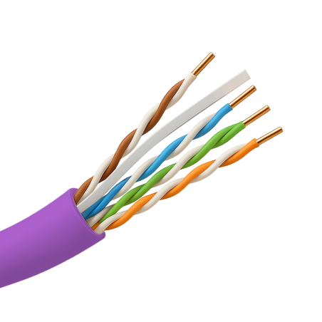 UV-UTP6-305-PVC-Eca-PU - Cavo UTP in PVC Uniview - Categoria 6 - Soddisfa il test Fluke 90m - Bobina da 305 metri - Conduttore C
