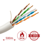 UV-UTP6-500-BC24AWG-DCA-R-W - Uniview cavo UTP categoria 6 - Conduttore OFC,100% rame - Diametro 24 AWG-0,53mm - Certificato Dca UV-UTP6-500-BC24AWG-DCA-R-W - Uniview cavo UTP categoria 6 - Conduttore OFC,100% rame - Diametro 24 AWG-0,53mm - Certificato Dca