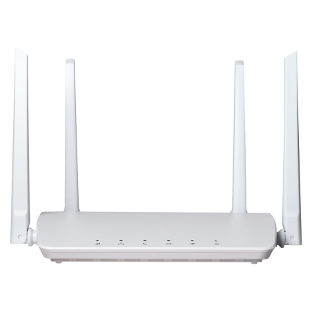 VSOL-XMC1843S - Router 4G LTE Cat 4 (150/50 Mbps) - 2 antenne esterne LTE e 2 antenne WiFi - 4 porte Ethernet Fast Ethernet (WAN