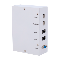 WB5-2U2H1V-V2 - Scatola di giunzione - Porte USB-B, HDMI e VGA