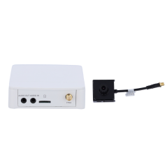 XS-IPMCKIT-4U-L5 - Kit telecamera Pinhole X-Security - 4 Megapixel (2688x1520) | Ottica 2.8 mm - WDR (120 dB) | 3D NR | Audio | 