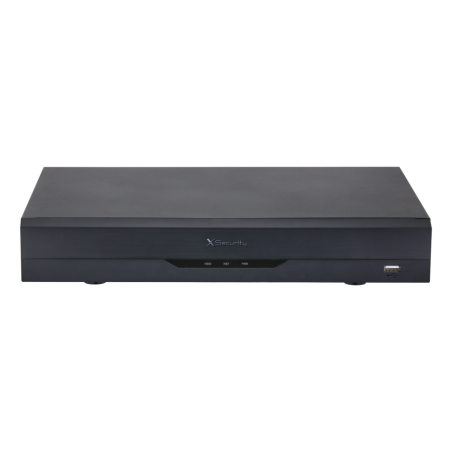 XS-XVR6104AT-4KL-WIZ - Videoregistratore 5n1 X-Security - 4 CH analogici (5 Mpx) / 4+4 CH IP (8 Mpx) - Audio su cavo coassiale |