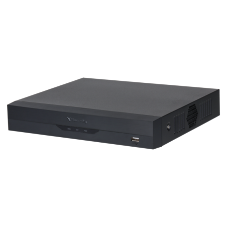 XS-XVR6104T-WIZ - Videoregistratore 5n1 X-Security - 4 CH analogici (5 Mpx) / 4+2 CH IP (6 Mpx) - Audio su coassiale - HDMI | VG