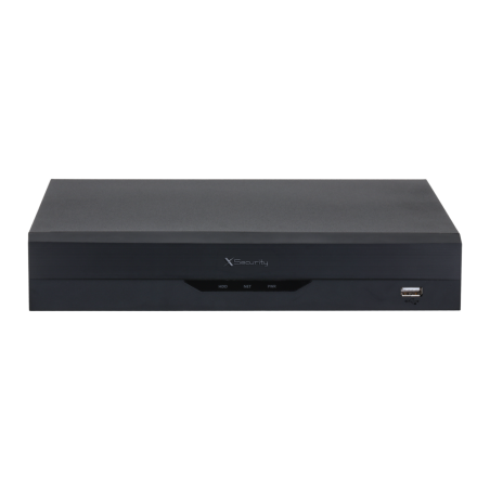 XS-XVR6104T-WIZ - Videoregistratore 5n1 X-Security - 4 CH analogici (5 Mpx) / 4+2 CH IP (6 Mpx) - Audio su coassiale - HDMI | VG