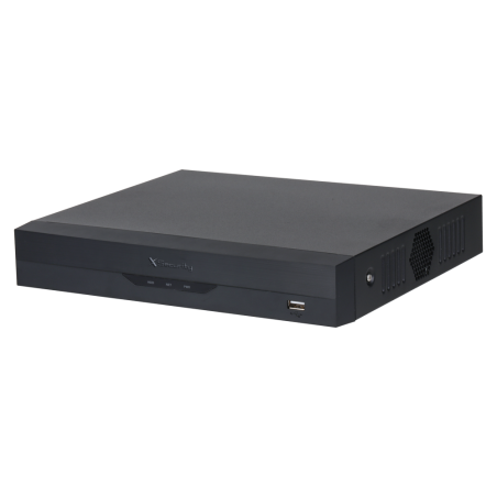 XS-XVR6108T-4KL-WIZ - Videoregistratore 5n1 X-Security - 8 CH analogici / 8+8 CH IP - Audio su coassiale - Risoluzione registraz