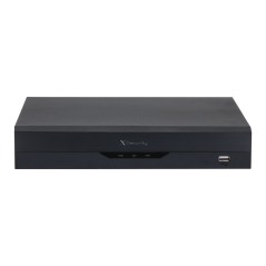 XS-XVR6108T-4KL-WIZ - Videoregistratore 5n1 X-Security - 8 CH analogici / 8+8 CH IP - Audio su coassiale - Risoluzione registraz