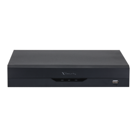 XS-XVR6108T-4KL-WIZ - Videoregistratore 5n1 X-Security - 8 CH analogici / 8+8 CH IP - Audio su coassiale - Risoluzione registraz