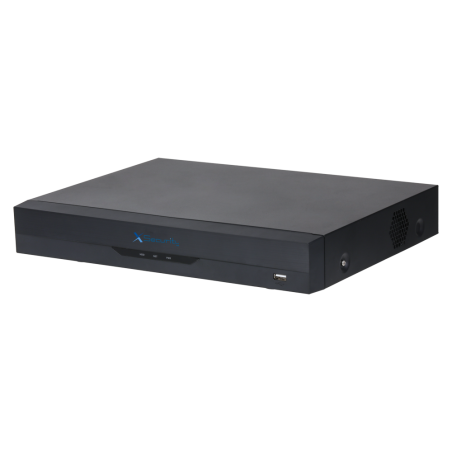 XS-XVR6116T-4KL-WIZ - Videograbador 5n1 X-Security - 16 CH analógicos / 16+16 CH IP - Audio sobre coaxial - Resolución grabación