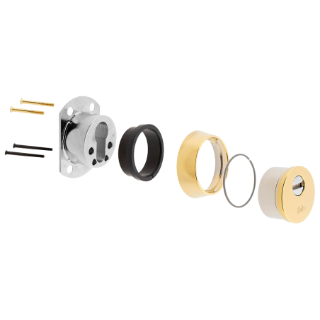 YALE-ESCUTCHEON-NEXUS-G - Defender Nexus ad alta sicurezza - Antirottura, antieffrazione, antitrapano e antiscasso - Nucleo in a