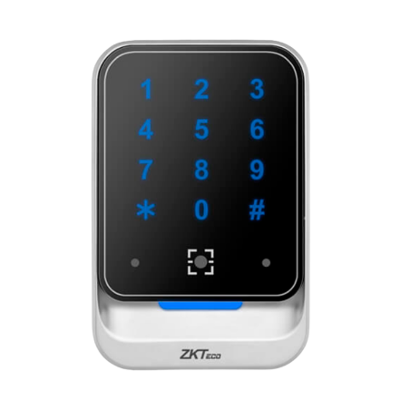 ZK-ACC-ER-QR600-HK-1 - Lettore di accesso - Accesso tramite codice QR, scheda EM e PIN - Indicatore a LED e acustico - Wiegand 2