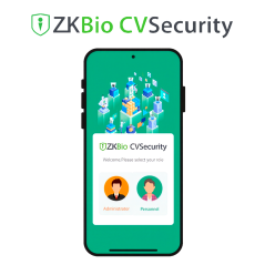ZK-SOF-ZKBIOCV-MBAPP-N-PERSONNEL-ADDON - Licenza APP di ZKBio CVSecurity - 1 APP per utente aggiuntivo (fino a 500 utenti) - Ape